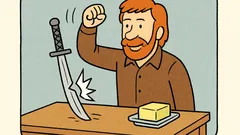 Vitsi: Chuck Norris voi halkaista samuraimiekan