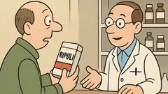 Vitsi: Potilas kysyy apteekissa