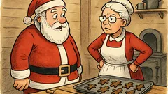 Vitsi: Joulupukki halusi kovasti piparia, mutta…