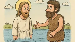 Vitsi: Mitä Jeesus sanoi Johannes Kastajalle...