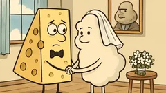 Vitsi: Pieru ja juusto menivät naimisiin